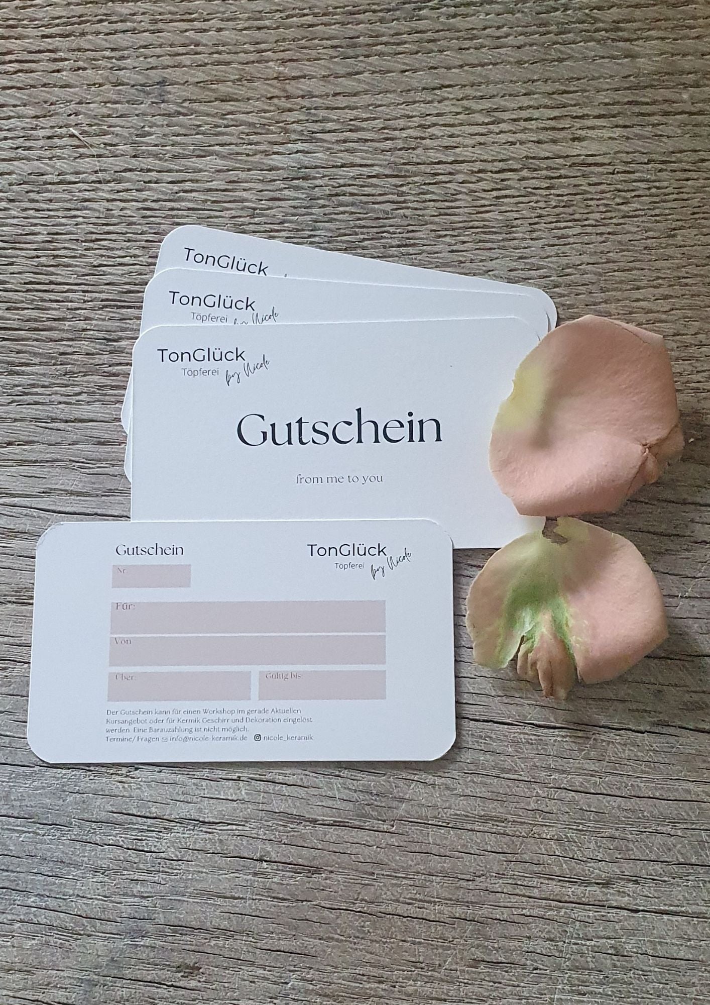 Gutschein für einen Töpferkurs an der Drehscheibe